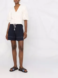 ( Neue Saison ) Maje Ecru Oberteil Mit Pailletten Damen -Maje Verkäufe 2024 18034132 38211898 600