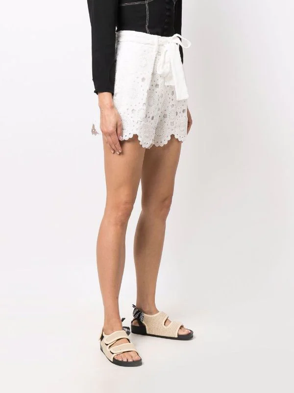 ( Neue Saison ) Maje Shorts Mit Spitze Damen 5 ( Neue Saison ) Maje Shorts Mit Spitze Damen - Image 3