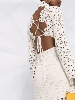 Maje Kleid Mit Lochstickerei Ecru 12 Maje Kleid Mit Lochstickerei Ecru -Maje Verkäufe 2024 18034137 38211816 600