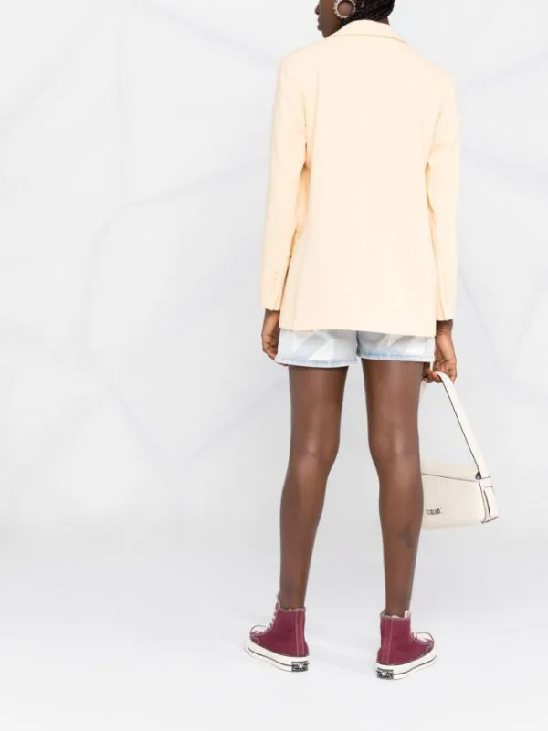 ( Neue Saison ) Maje PALE YELLOW Einreihiger Blazer Damen 6 ( Neue Saison ) Maje PALE YELLOW Einreihiger Blazer Damen - Image 4