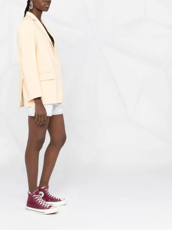 ( Neue Saison ) Maje PALE YELLOW Einreihiger Blazer Damen 8 ( Neue Saison ) Maje PALE YELLOW Einreihiger Blazer Damen - Image 6