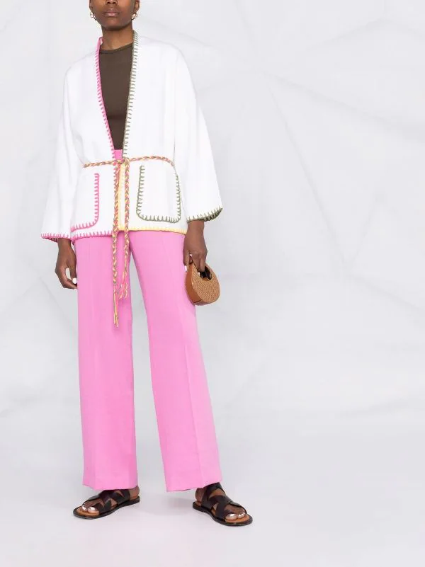 ( Neue Saison ) Maje Cardigan Mit Bindegürtel Damen 4 ( Neue Saison ) Maje Cardigan Mit Bindegürtel Damen - Image 2