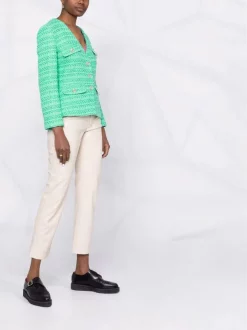 ( Neue Saison ) Maje Green Tweed-Jacke Damen 13 ( Neue Saison ) Maje Green Tweed-Jacke Damen -Maje Verkäufe 2024 18034143 38210728 600