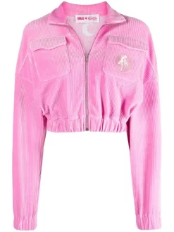 Maje Pink X Sailor Moon Cropped-Jacke Damen