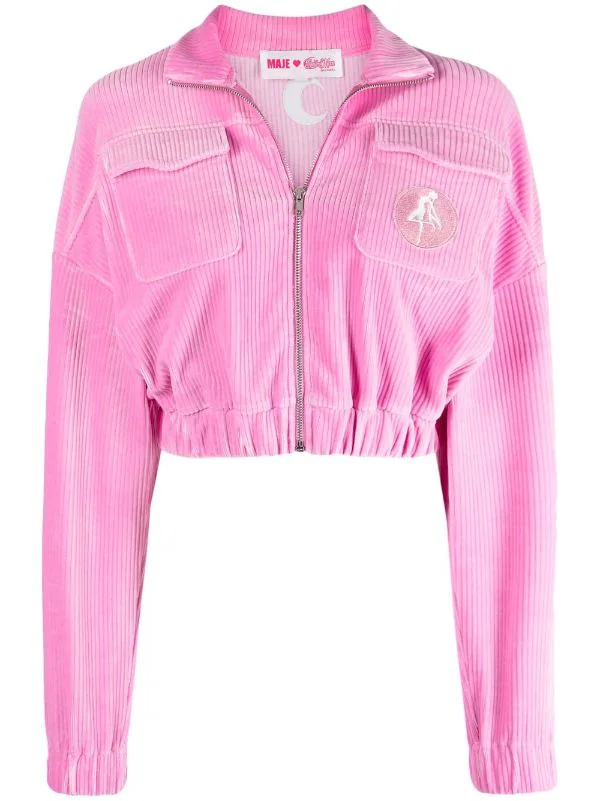 Maje Pink X Sailor Moon Cropped-Jacke Damen 3 Maje Pink X Sailor Moon Cropped-Jacke Damen
