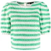 ( Neue Saison ) Maje Marigna Top Ecru / Green 2 ( Neue Saison ) Maje Marigna Top Ecru / Green -Maje Verkäufe 2024 18034151 38203148 600