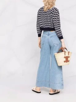 ( Neue Saison ) Maje 0103 NAVY Cardigan Mit Monogramm Damen -Maje Verkäufe 2024 18034163 38222677 600