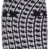 ( Neue Saison ) Maje Intarsien-Rock Mit Monogramm Damen -Maje Verkäufe 2024 18034166 38203138 600