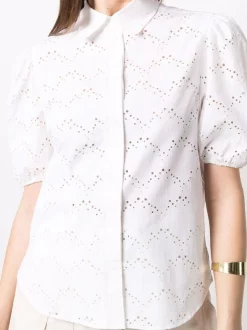 ( Neue Saison ) Maje 10 BLANC Klassisches Hemd Damen -Maje Verkäufe 2024 18034172 38762546 600