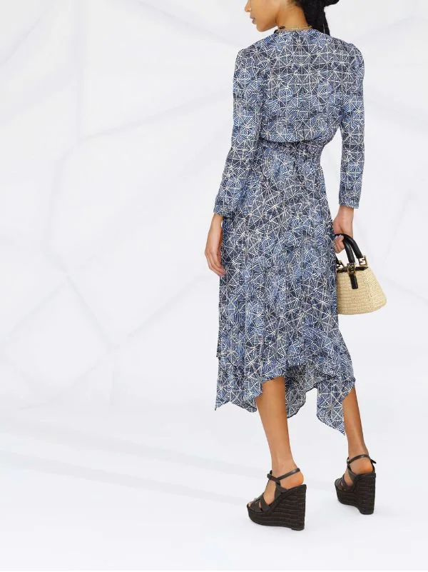 ( Neue Saison ) Maje Kleid Mit Zipfelsaum Damen 6 ( Neue Saison ) Maje Kleid Mit Zipfelsaum Damen - Image 4