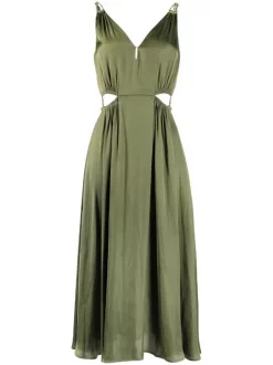 ( Neue Saison ) Maje Rune Midikleid Damen