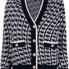 ( Neue Saison ) Maje Cardigan Mit Monogramm Navy