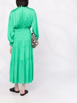 ( Neue Saison ) Maje Green Kleid Mit Gesmokter Taille Damen 11 ( Neue Saison ) Maje Green Kleid Mit Gesmokter Taille Damen -Maje Verkäufe 2024 18034189 38224257 600