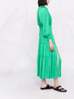 ( Neue Saison ) Maje Green Kleid Mit Gesmokter Taille Damen 13 ( Neue Saison ) Maje Green Kleid Mit Gesmokter Taille Damen -Maje Verkäufe 2024 18034189 38226361 600