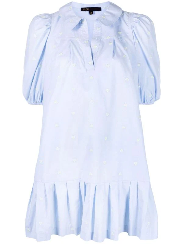 ( Neue Saison ) Maje Kleid Mit Herzstickerei Damen 3 ( Neue Saison ) Maje Kleid Mit Herzstickerei Damen