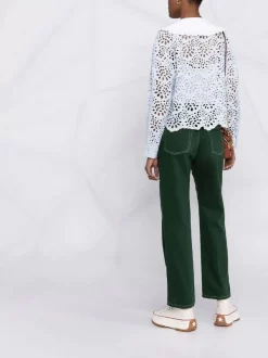 ( Neue Saison ) Maje Bestickte Bluse Mit Latzkragen Damen 13 ( Neue Saison ) Maje Bestickte Bluse Mit Latzkragen Damen -Maje Verkäufe 2024 18034200 38223932 600