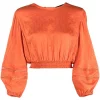 Maje Langärmelige Cropped-Bluse Orange 1 Maje Langärmelige Cropped-Bluse Orange -Maje Verkäufe 2024 18353579 39770048 600