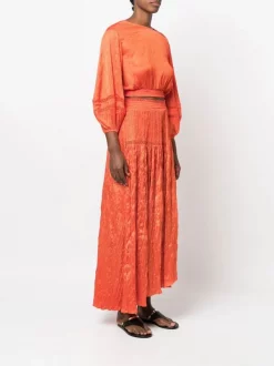 Maje Langärmelige Cropped-Bluse Orange 9 Maje Langärmelige Cropped-Bluse Orange -Maje Verkäufe 2024 18353579 39770078 600