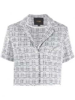 ( Neue Saison ) Maje Vitrole Cropped-Jacke Damen