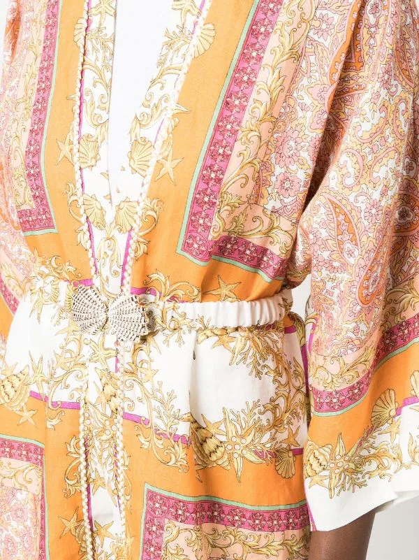 Maje Mantel Mit Grafischem Print Damen 7 Maje Mantel Mit Grafischem Print Damen - Image 5